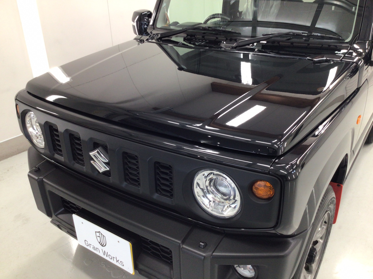 SUZUKI Jimny / フレッシュキーパー、パーツキーパー、高耐久シリコンガラスコーティング(全面)、無塗装樹脂パーツキーパー